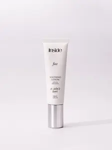 Inside Skincare Soothing Lotion with St. John's Wort Essential Oil for Sensitive Skin Calm Comfort & Hydration