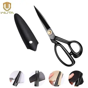WUTA Professional Scissors Extreme Sharpness Cutting Leather Fabric Heavy Duty Metal Scissors Sewing Shears Craft Tools