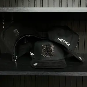 AMR Placa metálica big boss hat SnapBack