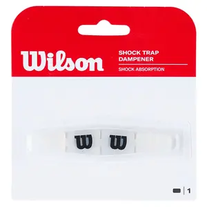 Shock Trap Tennis Dampener Clear and Black