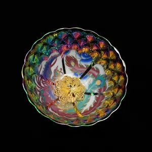 Colorful Handmade Ceramic Teacup