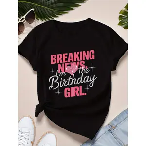 Birthday celebration Women's Plus Size Sports Short Sleeve T-Shirt