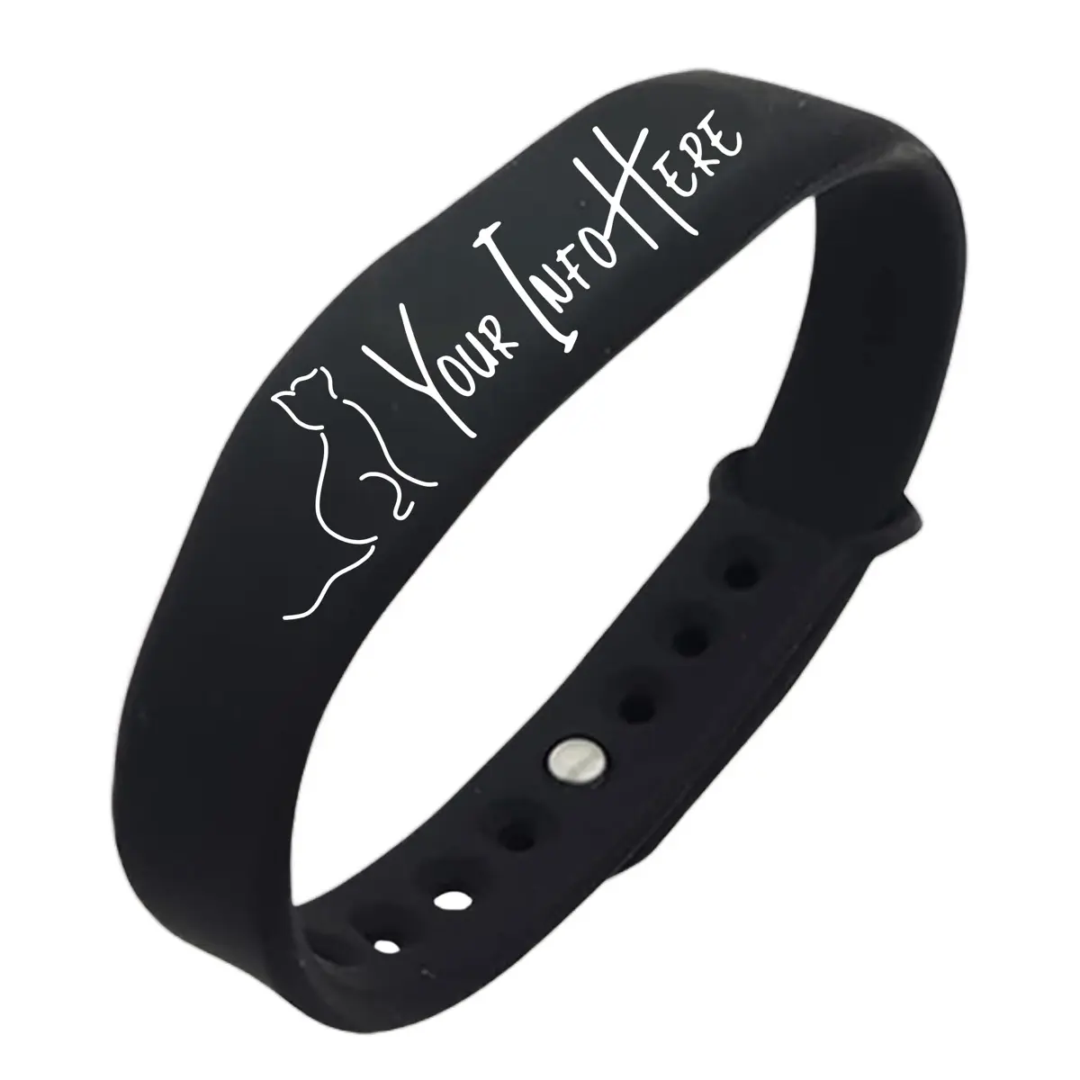Digital ID Bracelet Medical ID Contactless Business Card Rave Bracelet