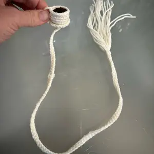 Tiny Crocheted Coffee/Teacup Bookmark - Perfect for Office Stationery Supplies