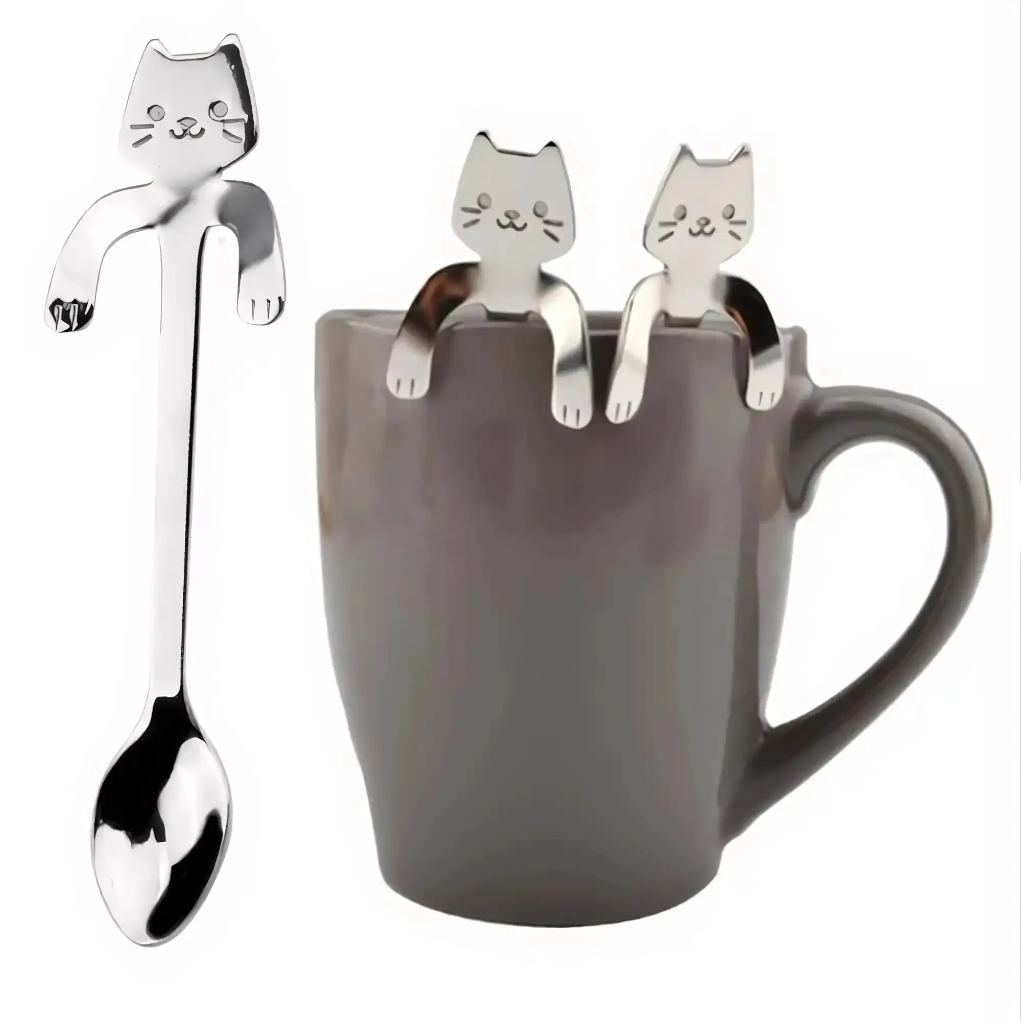 Mug Buddy Cat Spoon Mug Buddy Cat Spoon