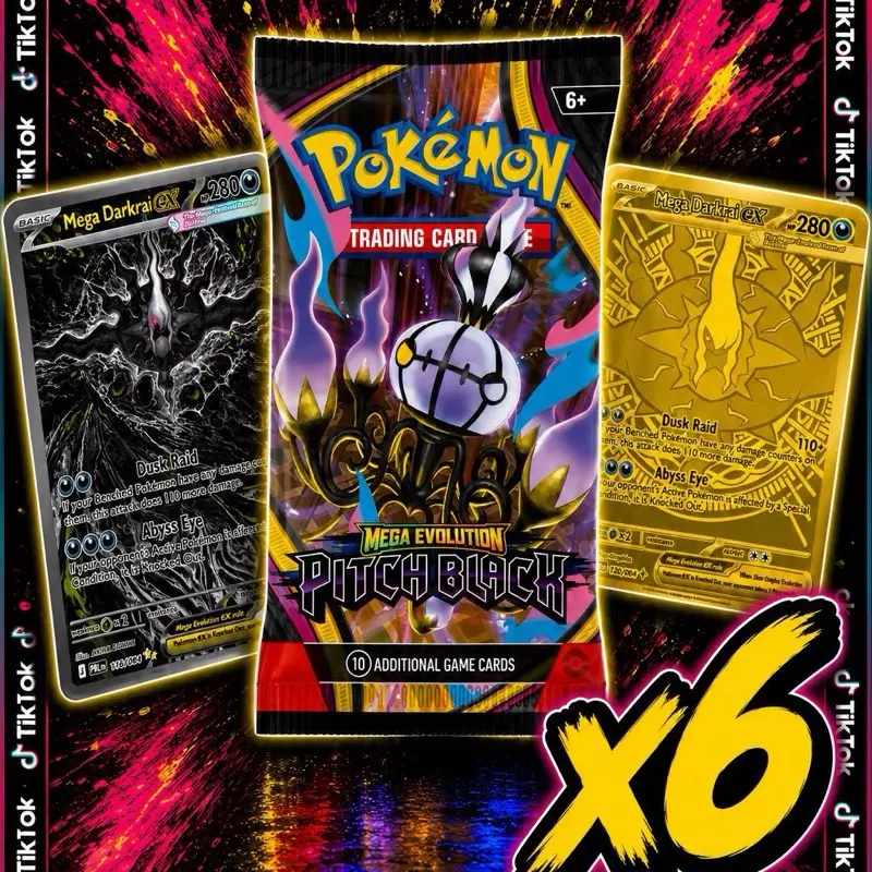 Pitch Black Boost Pack - Non-Sports Trading Card Collectible Accessory