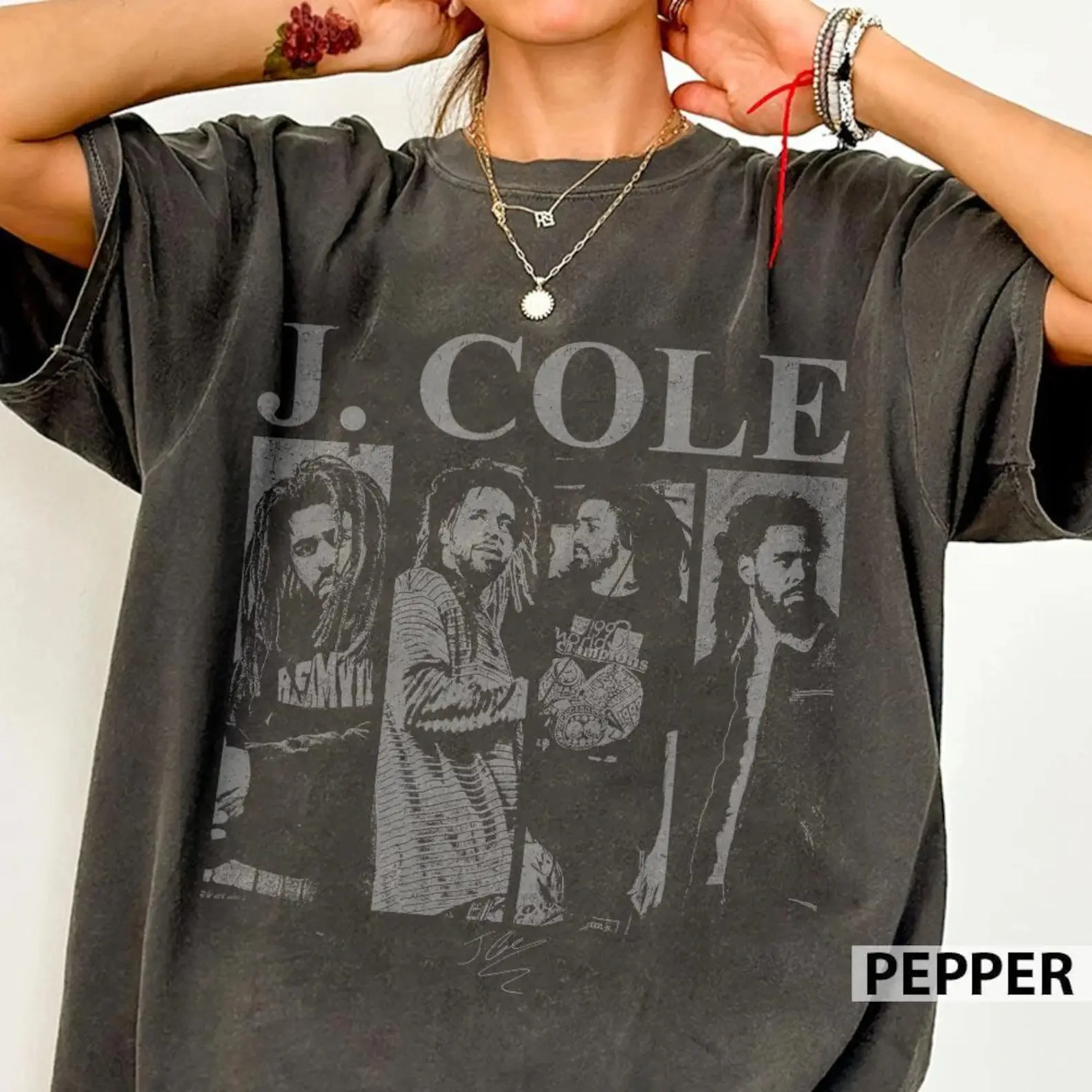 Comfort Colors J Cole Rap The Fall Vintage T-Shirt, Hip Hop Music Lover Tee, Rapper Fan Gift