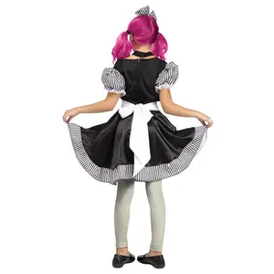 Girls Broken Doll Costume