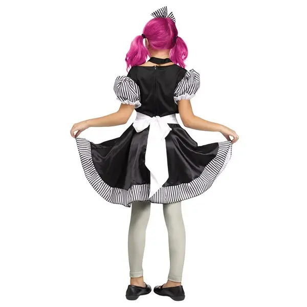 Girls Broken Doll Costume