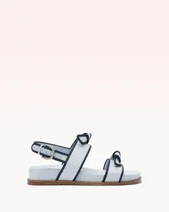 Grosgrain Raffia Sport Sandal