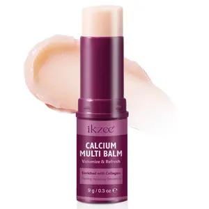 Ikzee Calcium Multi-Effect Moisturizing Balm 9g, Hydrating and Soothing Skincare Cream, Nourishing and Calming Face Care Product