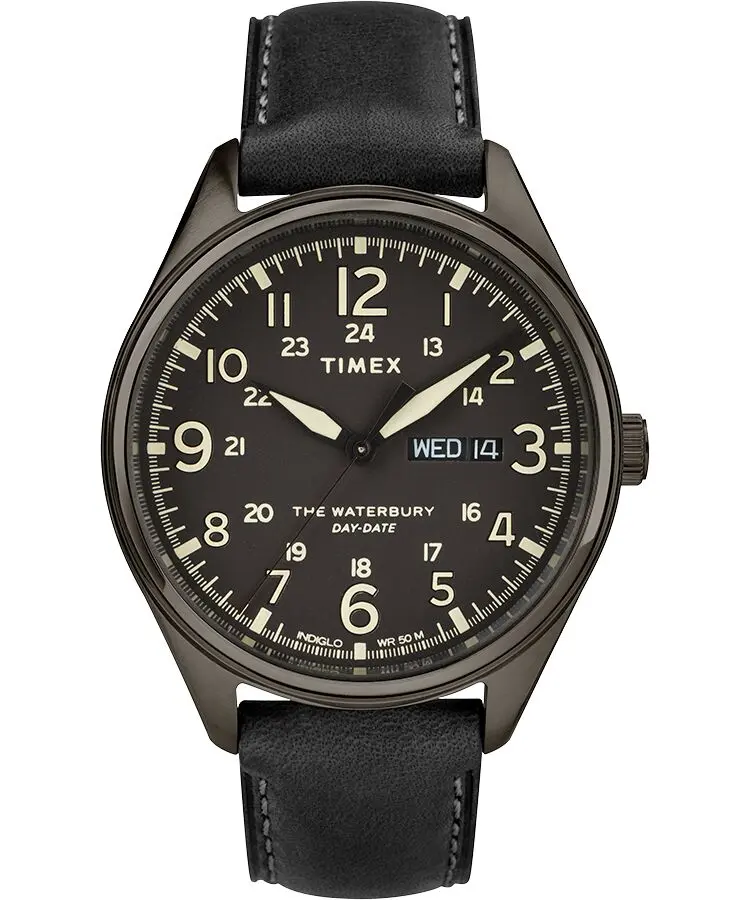 Timex The Waterbury Leather Mens Watch TW2R89100