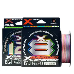 High-end PE Line 8 Strands 10.1m Colors Japanese Original Silk Alternative YGK PE Line 12 Strands Lure Fishing Line Sea Fishing Line Main Line