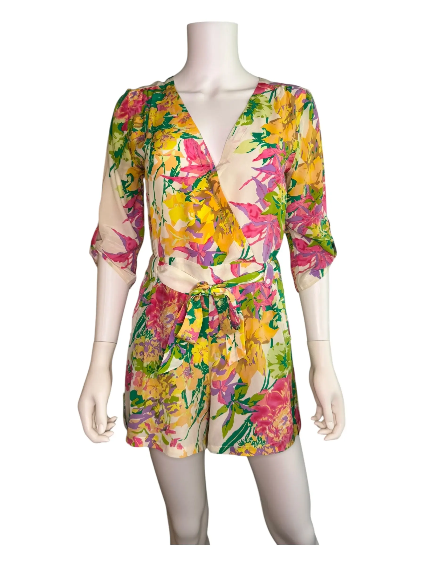 Yumi Kim Silk Romper