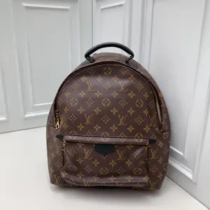Pre-owned Louis Vuitton leather Backpacks Palm Springs MM Backpack （Z）KY02445