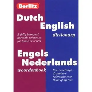 USED Book - Berlitz Dutch-English Dictionary/Engels-Nederlands Woordenboek by Berlitz Publishing (Paperback) - english
