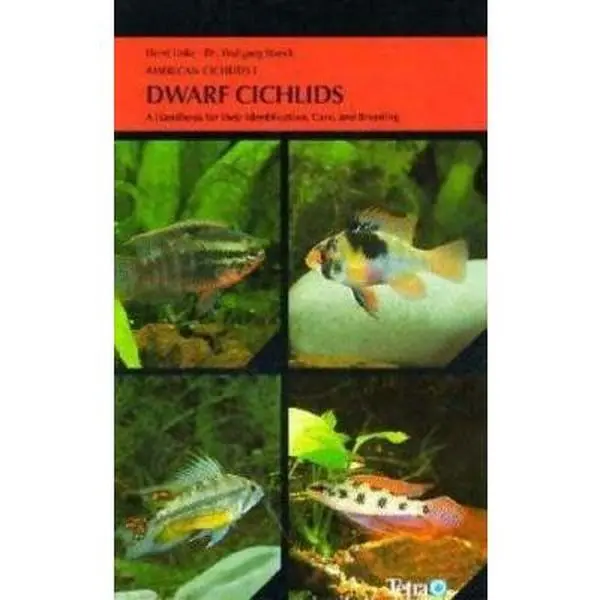 USED Book - Dwarf Cichlids: A Handbook for Their Identification, Care, and Breeding by Horst Linke (Hardcover) - english