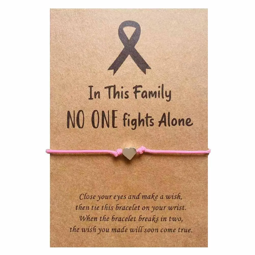 Breast Cancer Gifts for Woman Breast Cancer Bracelets Cancer Support Bracelets Breast Cancer Awareness