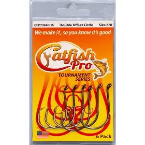 Double Offset Circle Hooks 6/0 Double Offset Circle Hooks 6/0