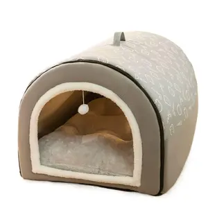 Dog House All-Season Universal Dog House Detachable Washable Spring Summer Large Dog House Cat House Pet Summer Sleeping