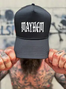 MAYHEM CURVED BILL BLACK HAT