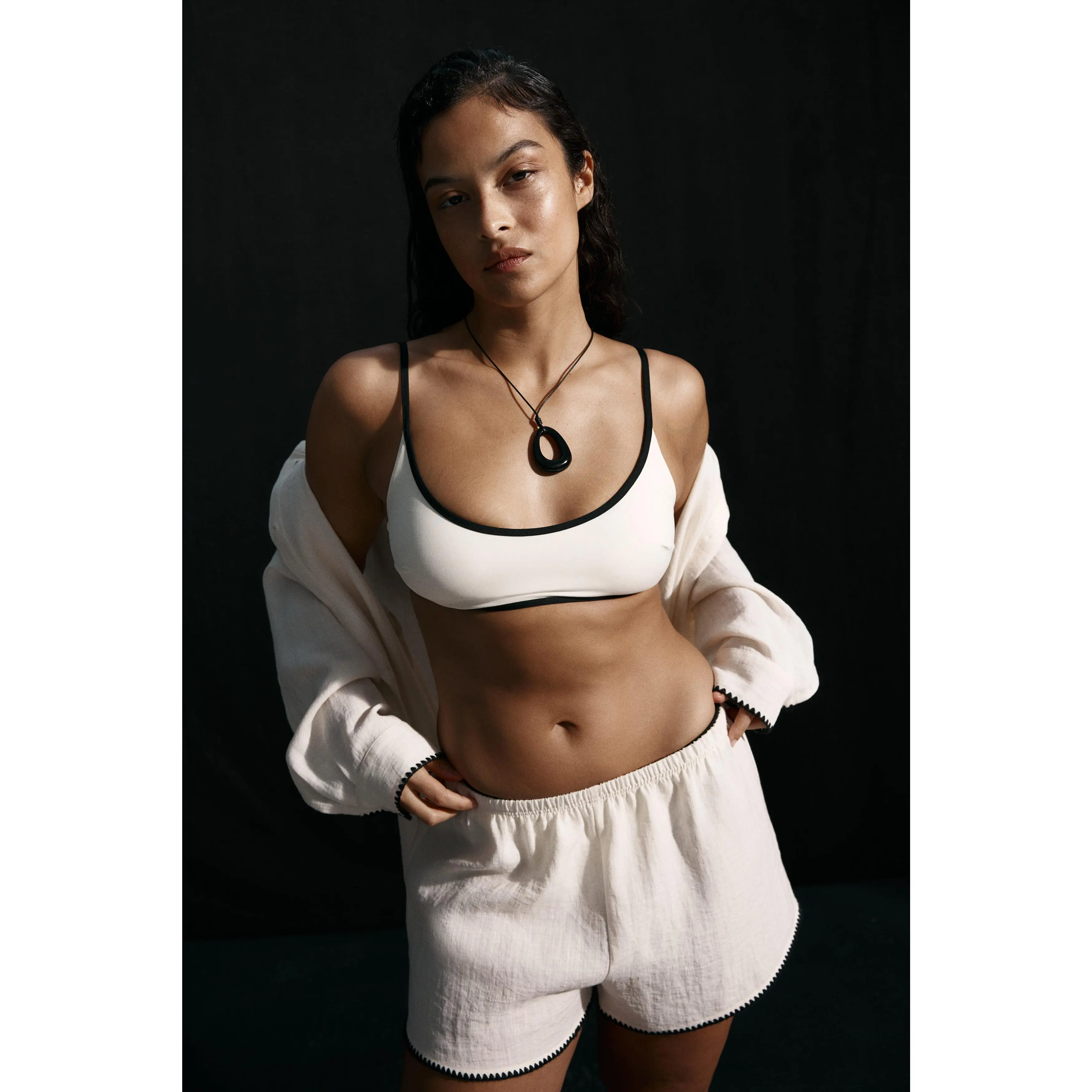 H&M Loose-fit beach shorts