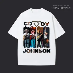 Cody Johnson Live 2026 T Shirt Unisex Fit, Country Music Concert Tee, Vintage Graphic Shirt, Fan Gift, Casual Streetwear Top