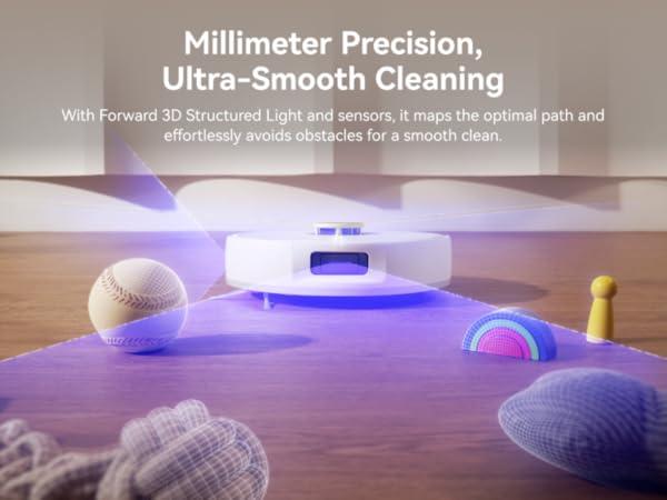 NARWAL Freo X10 Pro Robot Vacuum and Mop Combo, 11,000Pa Suction, DualFlow Tangle-Free System, MopExtend Edge Cleaning, Self-Emptying, Auto Mop Wash & Dry, LiDAR Navigation, for Pet Hair & Hard Floors