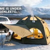 spherical 6-person tent