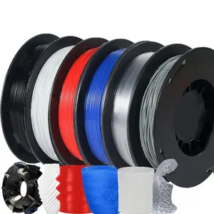 Tpu 3D Printer Filament Bundle 1.75mm 95a Flexible Soft Tpu 3D Printing Filament 6 Pack 250g, Dimensional Accuracy +/- 0.03mm