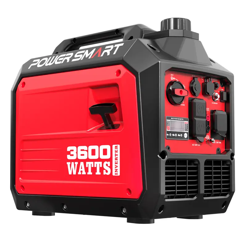 PowerSmart 3600 Watt Quiet Portable Inverter Generator, RV Ready 30A Outlet, Parallel Capable, Emergency Use Camping, EPA Compliant,Hurricane, Emergency,Safe & Long-lasting usage,Springtok(DB5035/DL5035C), generators for house power