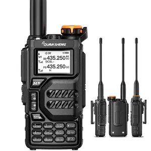 Quansheng Uvk5 Am/fm/dtmf Digital Walkie Talkie, 200 Channel Type-c Charging Three Frequency Receiving Walkie Talkie Noaa Weather Forecast, with Flash Vox Replication Frequency Lcd Display