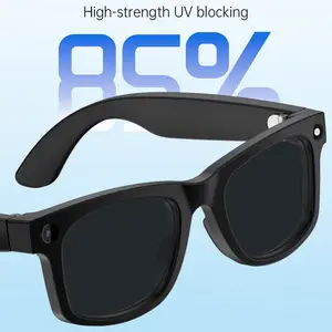Smart Glasses with 500mp Camera, Bluetooth-compatible Calling, Voice Assistant, Ai Features, Lightweight Design, Ideal for Daily Use, Multifunctional Smart Glasses, Wearable Smart Glasses