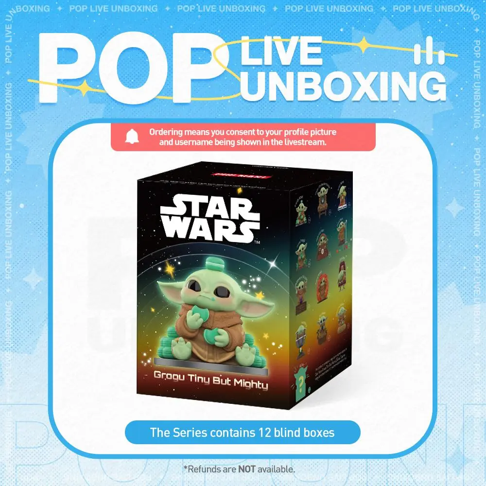 [POP NOW] POP MART Star Wars Grogu Tiny But Mighty Series Figures Blind Box