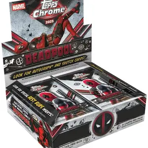 P - 2025 Topps Deadpool Chrome Hobby Box