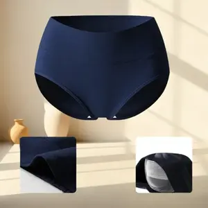 9-Pack Women's Solid Color Mid-Rise Cotton Briefs, Assorted Colors, Comfortable Fit, Breathable Plus Size Underwear