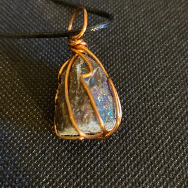 Peacock Ore Necklace