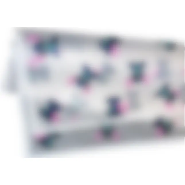 White Transparent S Bouquet Wrapping Paper