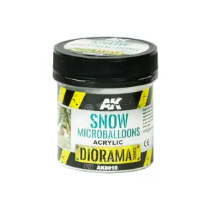 AK Interactive - Diorama - Snow Microballoons (100ml) AK8010