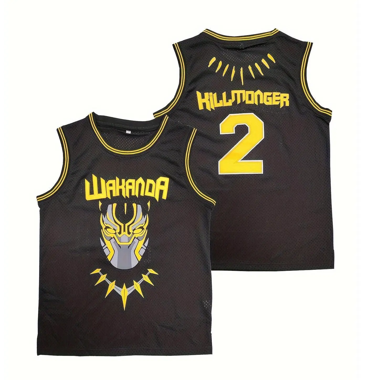 Men's #2 Numbered Lettering Basketball Jersey Shirts - Quick-Drying Polyester Male Wear, Loose Cut Indoor/Outdoor Competition Training Daily Vest, Quick-Dry Knit