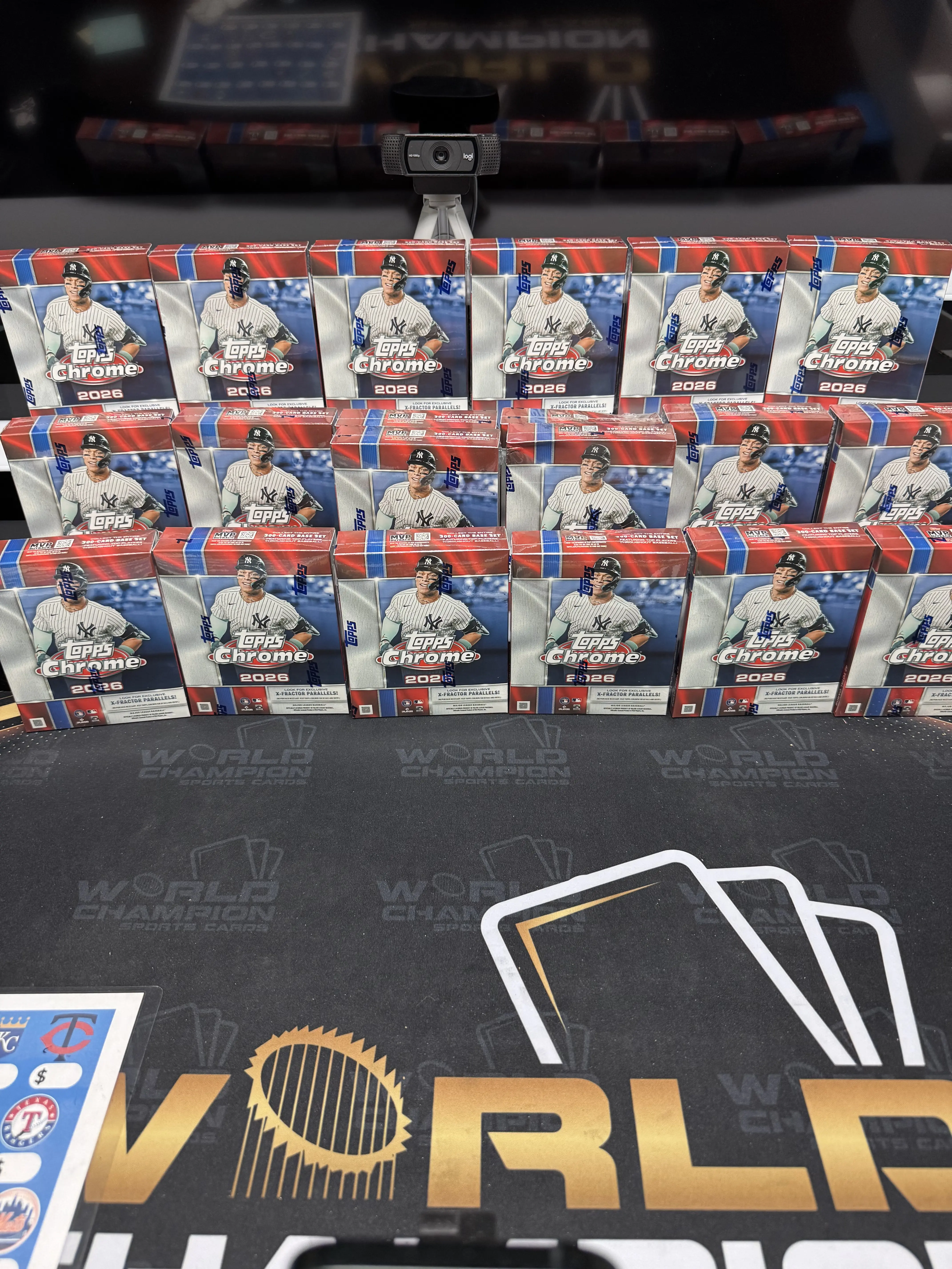 2026 Topps Chrome Baseball Mega - 20 Box Case Break - PYT