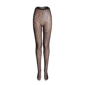 Bella Chic LEOPARD PRINT PANTY HOSE  Casual Costume Festival Patterned Sheer Spandex High Rise Stockings