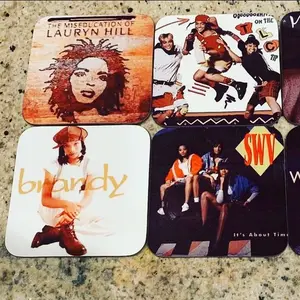 Classic R&B Music Coasters (set of four)