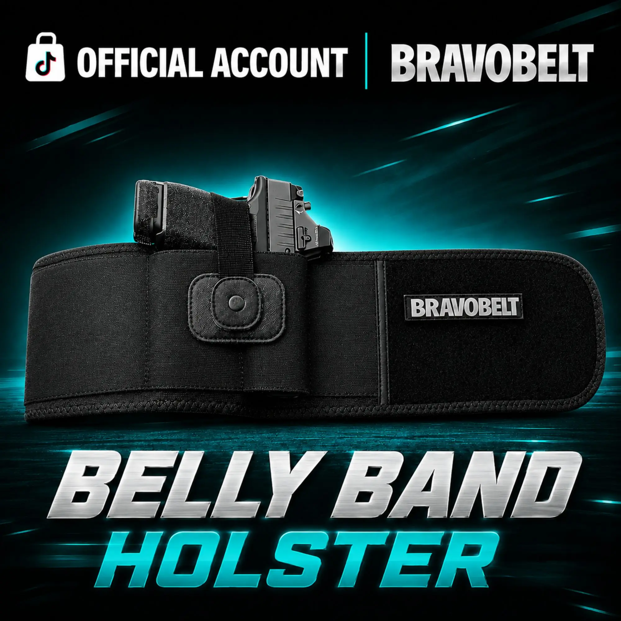 BRAVOBELT Belly Band Holster - Athletic Holster for Concealed Carry BRAVOBELT Belly Band Holster - Athletic Holster for Concealed Carry