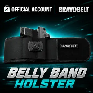 BRAVOBELT Belly Band Holster - Athletic Holster for Concealed Carry