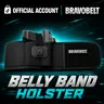 BRAVOBELT Belly Band Holster - Athletic Holster for Concealed Carry