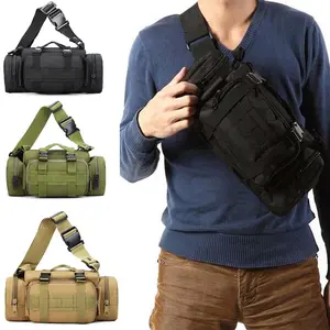 Outdoor Tactical Waist Bag Camera Backpack Shoulder Multifunctional Tool Bag, Nylon Material, Casual Style, Universal Sports Type