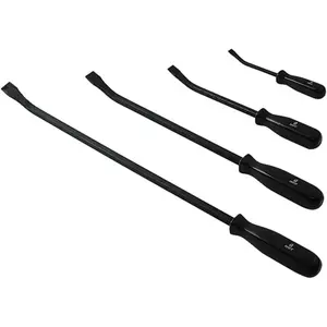 9704 Pry Bar Set with Ergonomic Handles, 8" - 24", 4-Piece