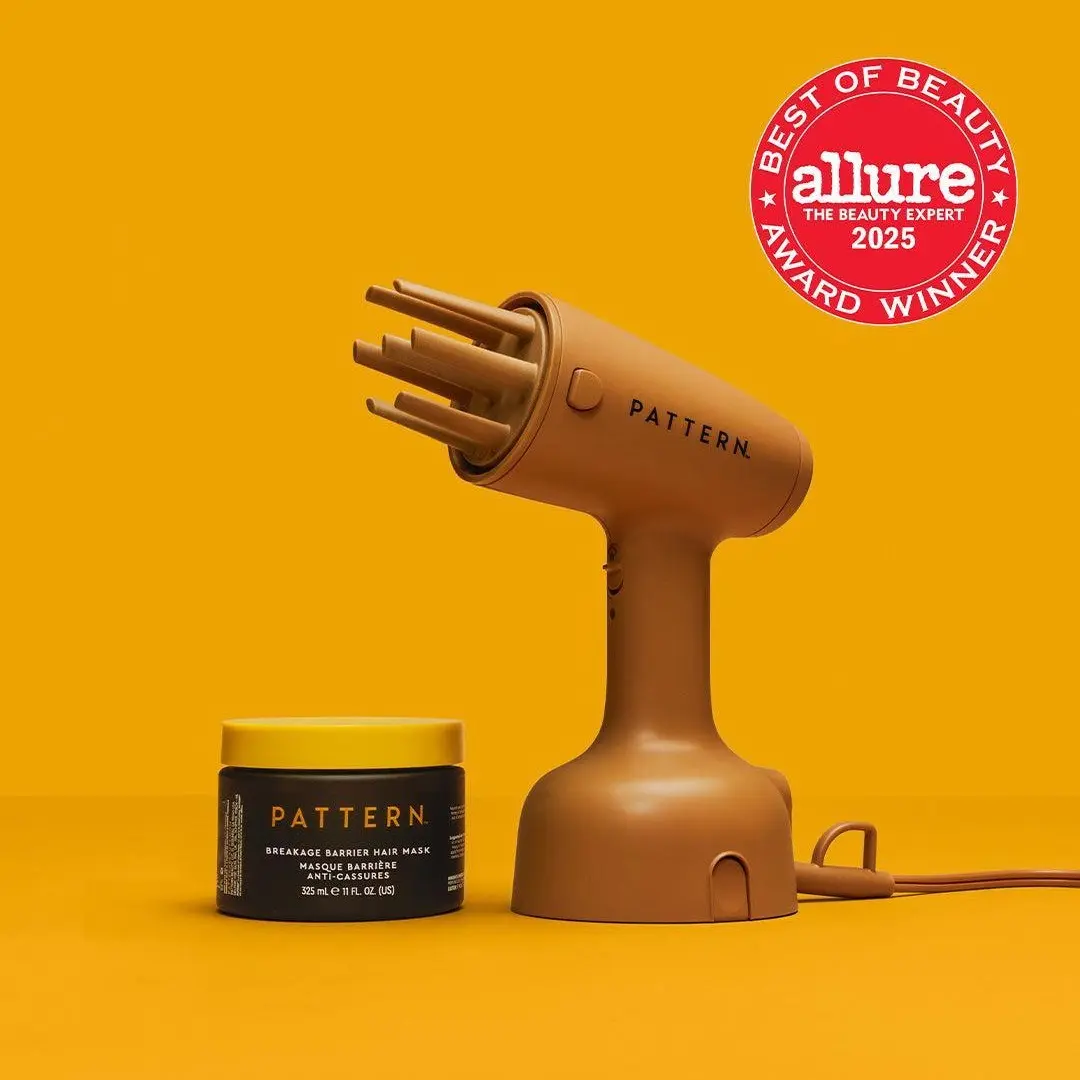 PATTERN Beauty Steam & Repair Set | Hair Steamer & Breakage Barrier Mask For Hydrated Curls PATTERN Beauty Steam & Repair Set | Hair Steamer & Breakage Barrier Mask For Hydrated Curls