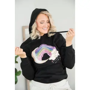 Cloudy Rainbow Hoodie
